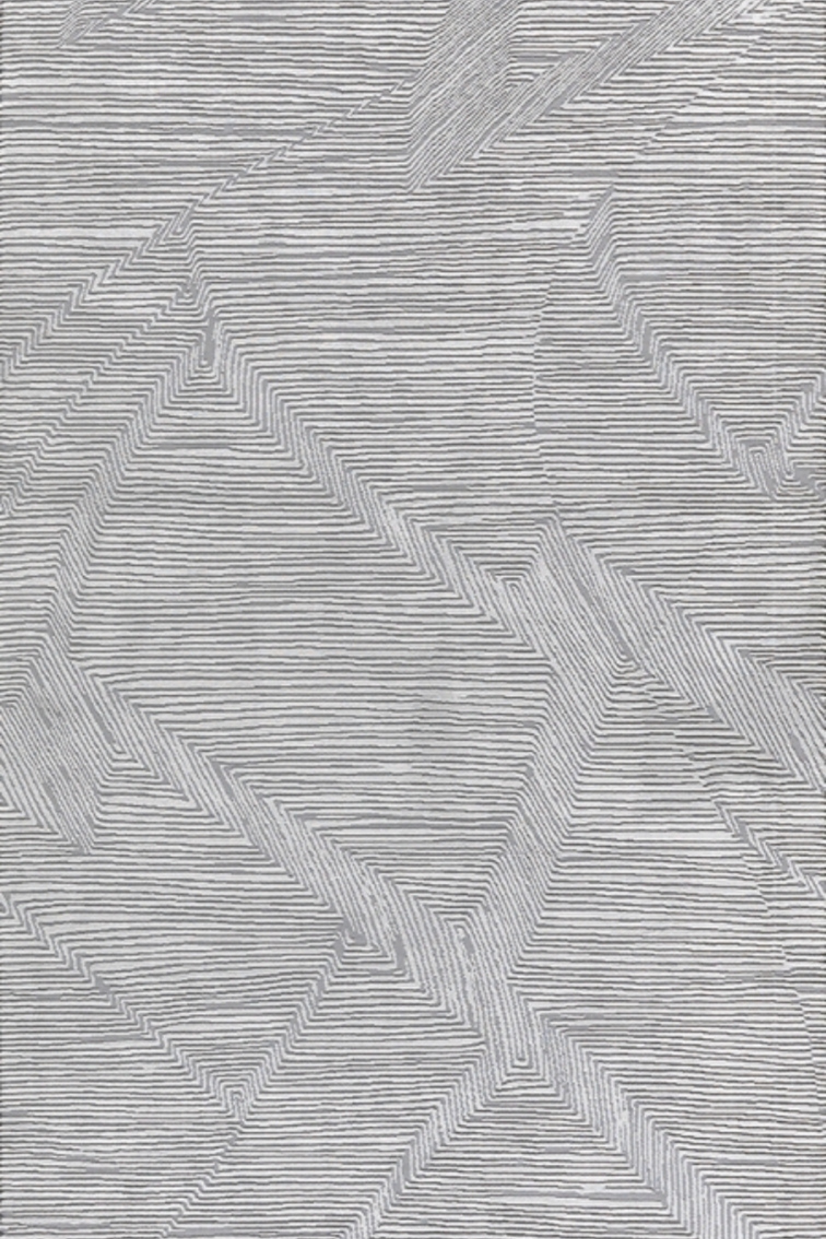 Comfy Halı Ritim 38446-096 Anti Alerjik Yumuşak Modern Gri Halı