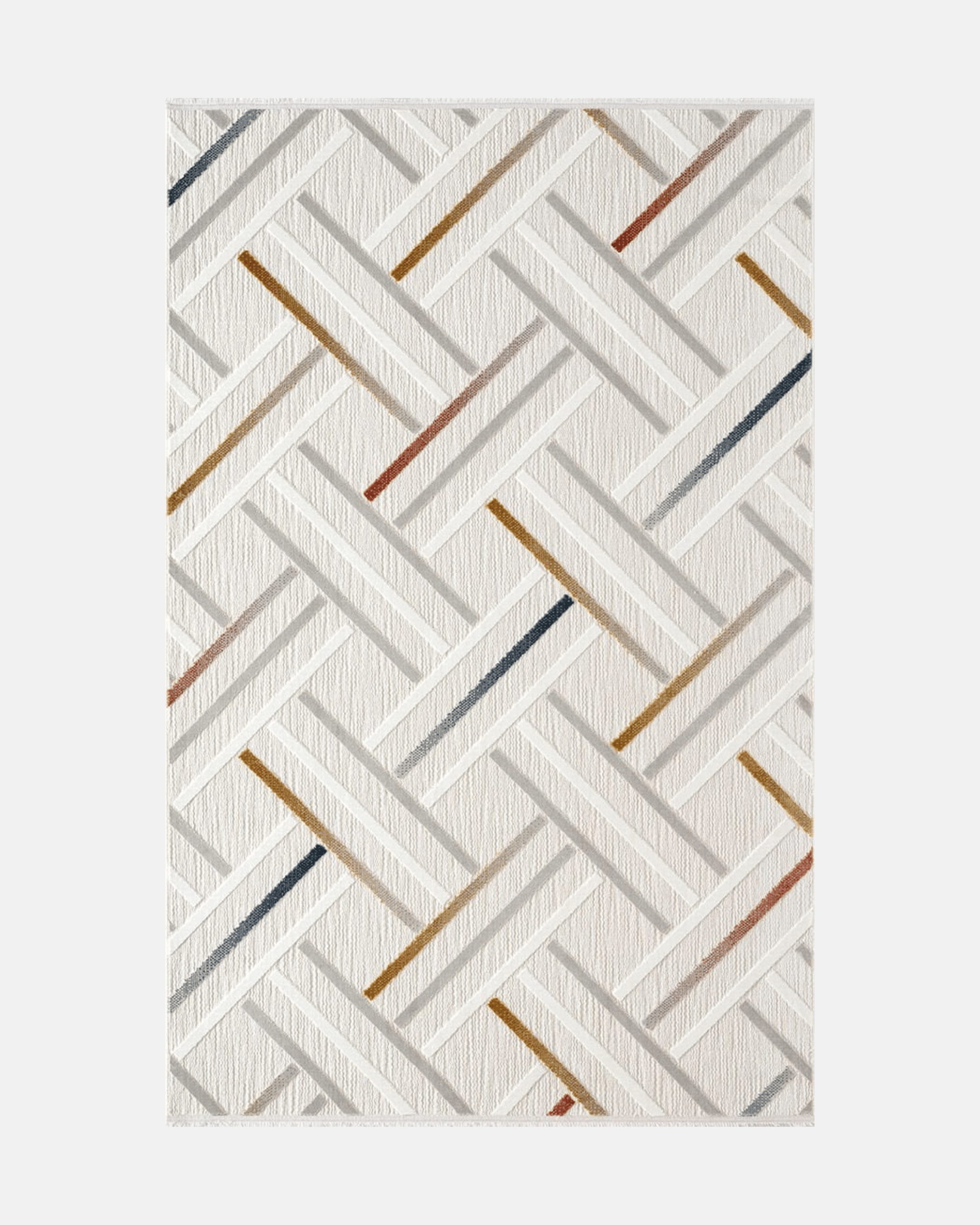 Comfy Halı Tual TL003A Renkli İskandinav Halı
