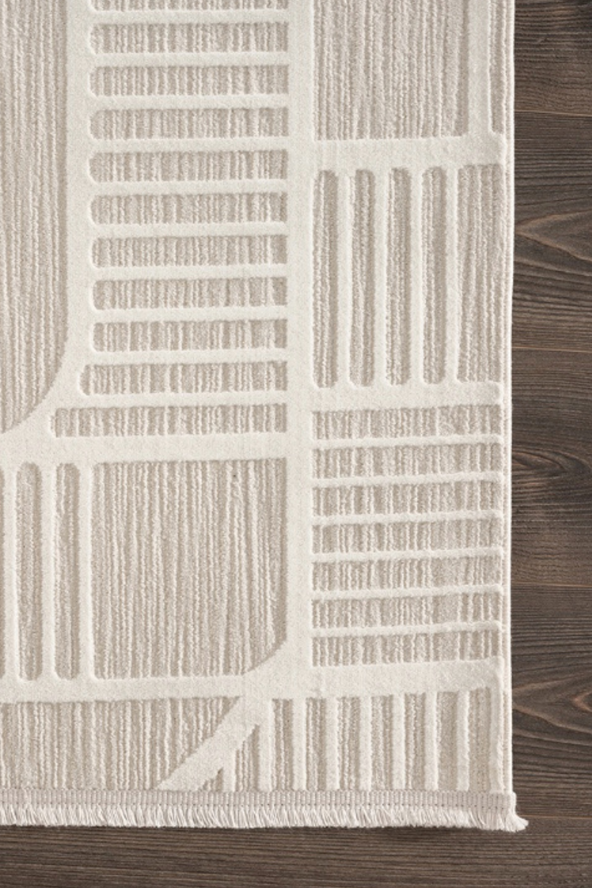 Comfy Halı Tual TL008A Krem Bohem Halı