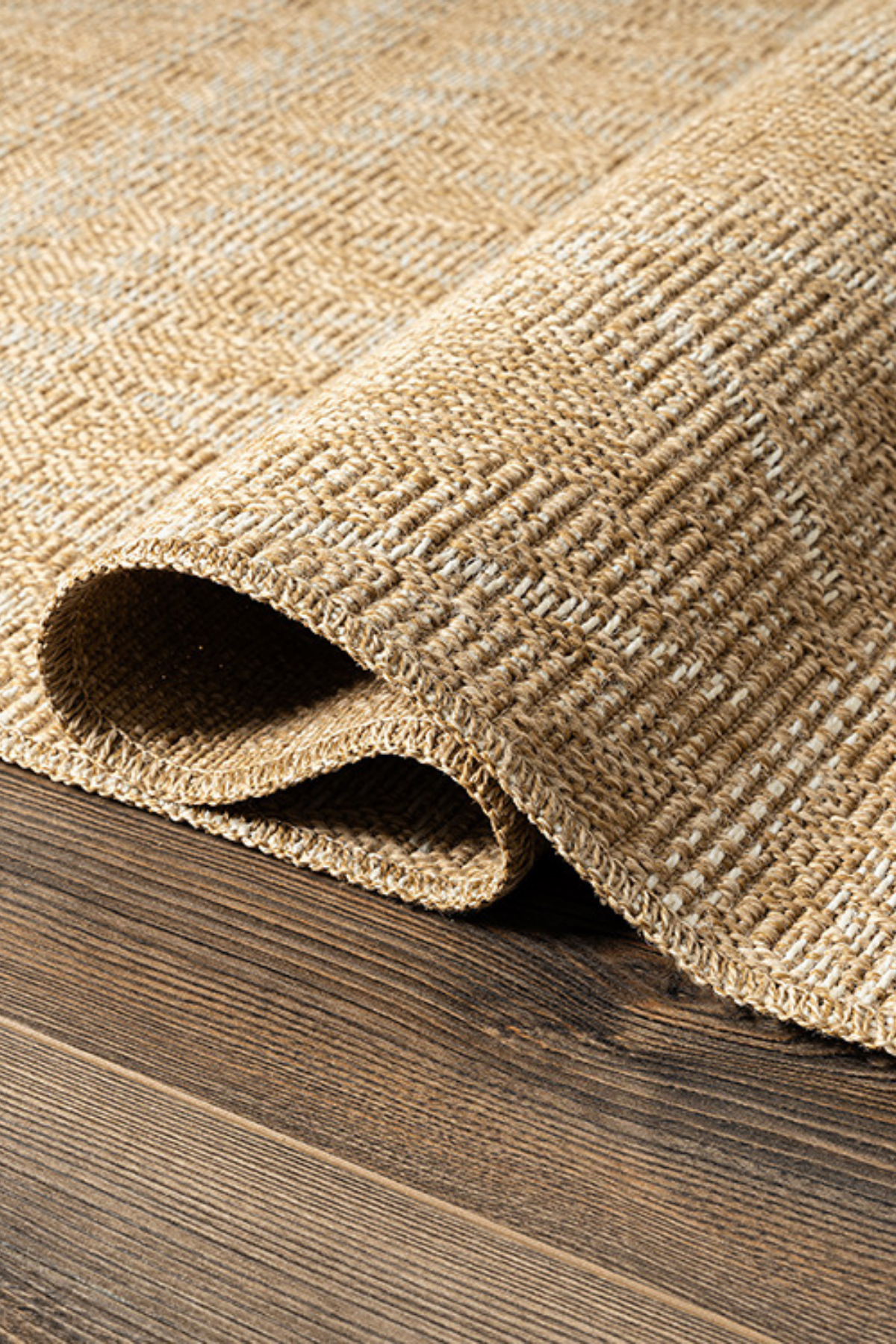 Comfy Halı Malta TI007A Kahverengi İskandinav Doğal Jüt Halı