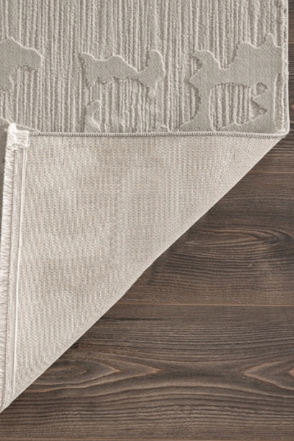 Comfy Halı Tual TL010A Gri Modern Halı