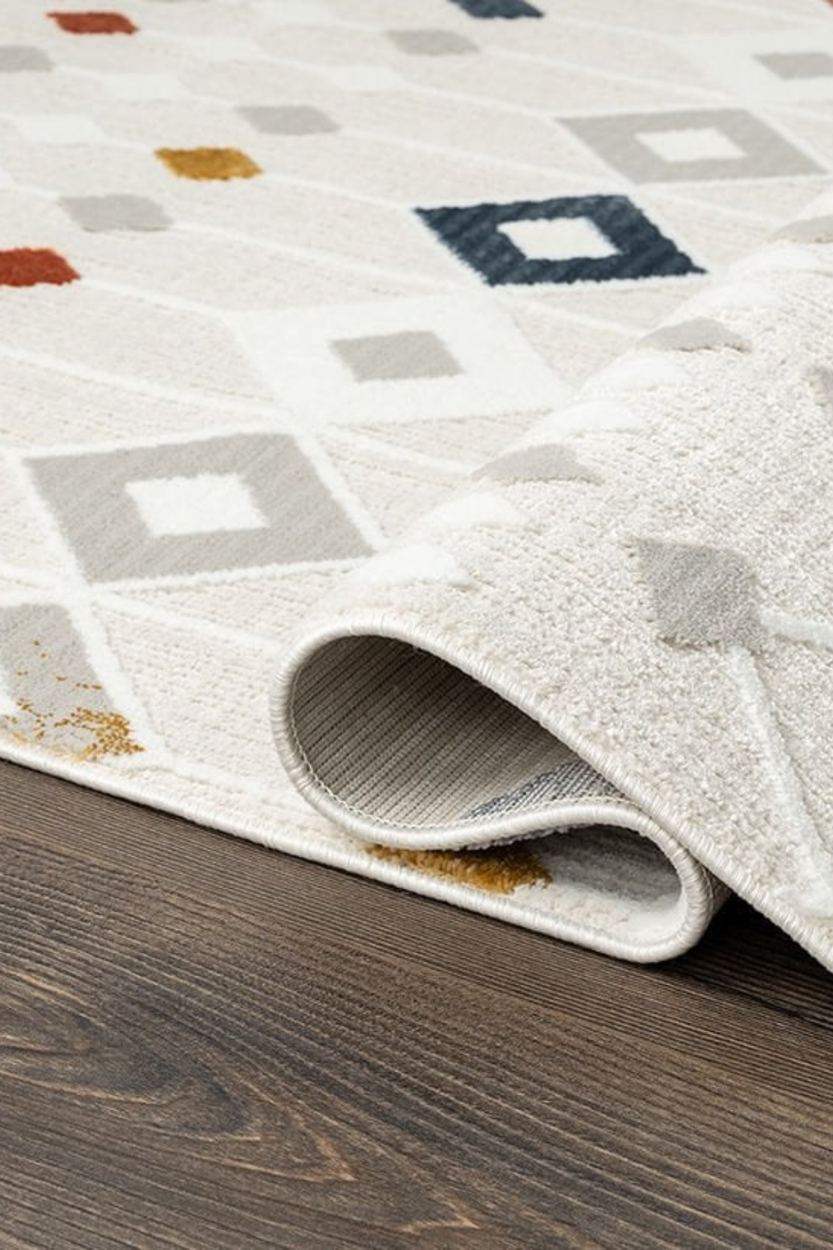 Comfy Halı Tual TL001A Renkli İskandinav Halı