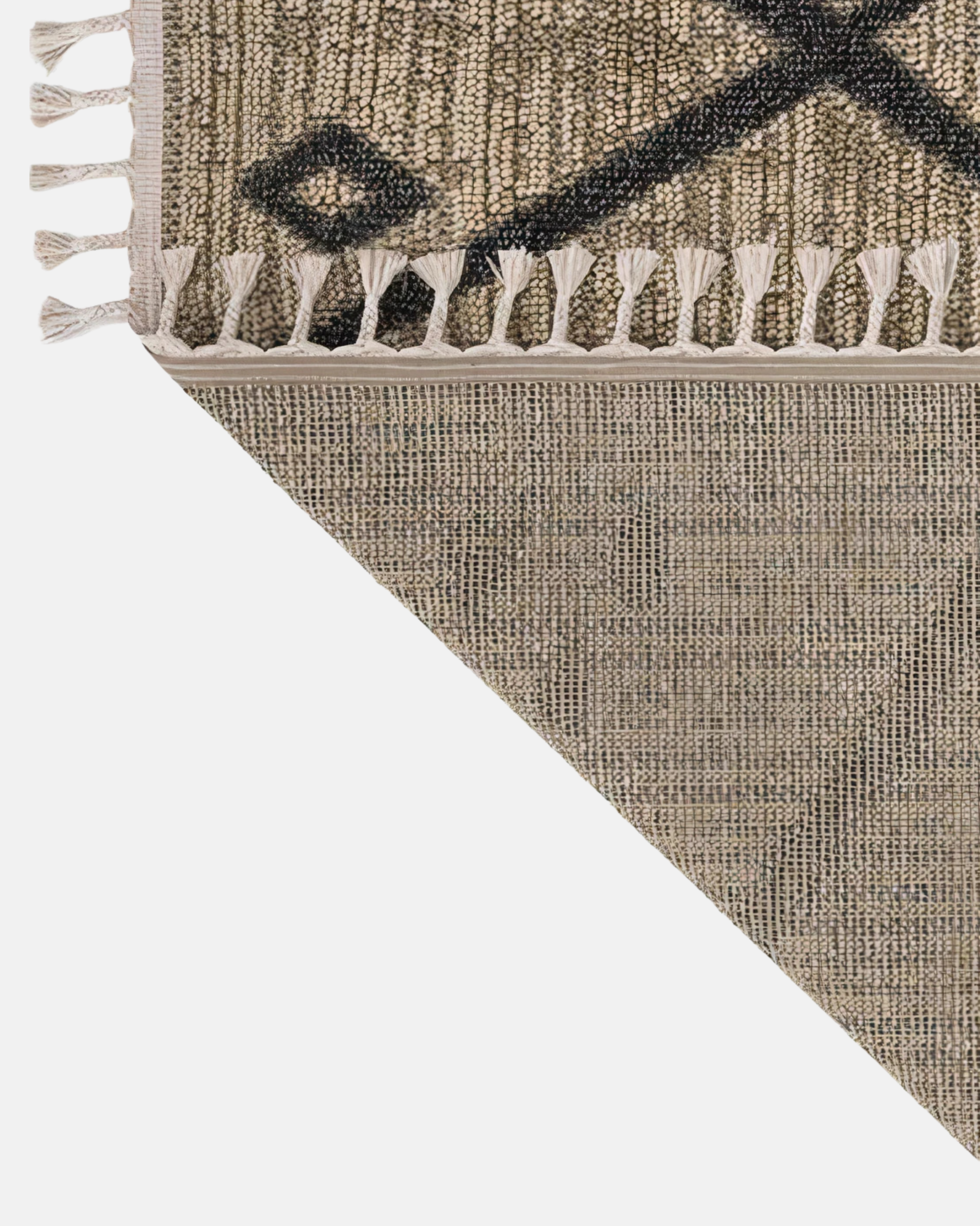 Comfy Halı Icon İskandinav Örgü Bukleli Jüt Halı