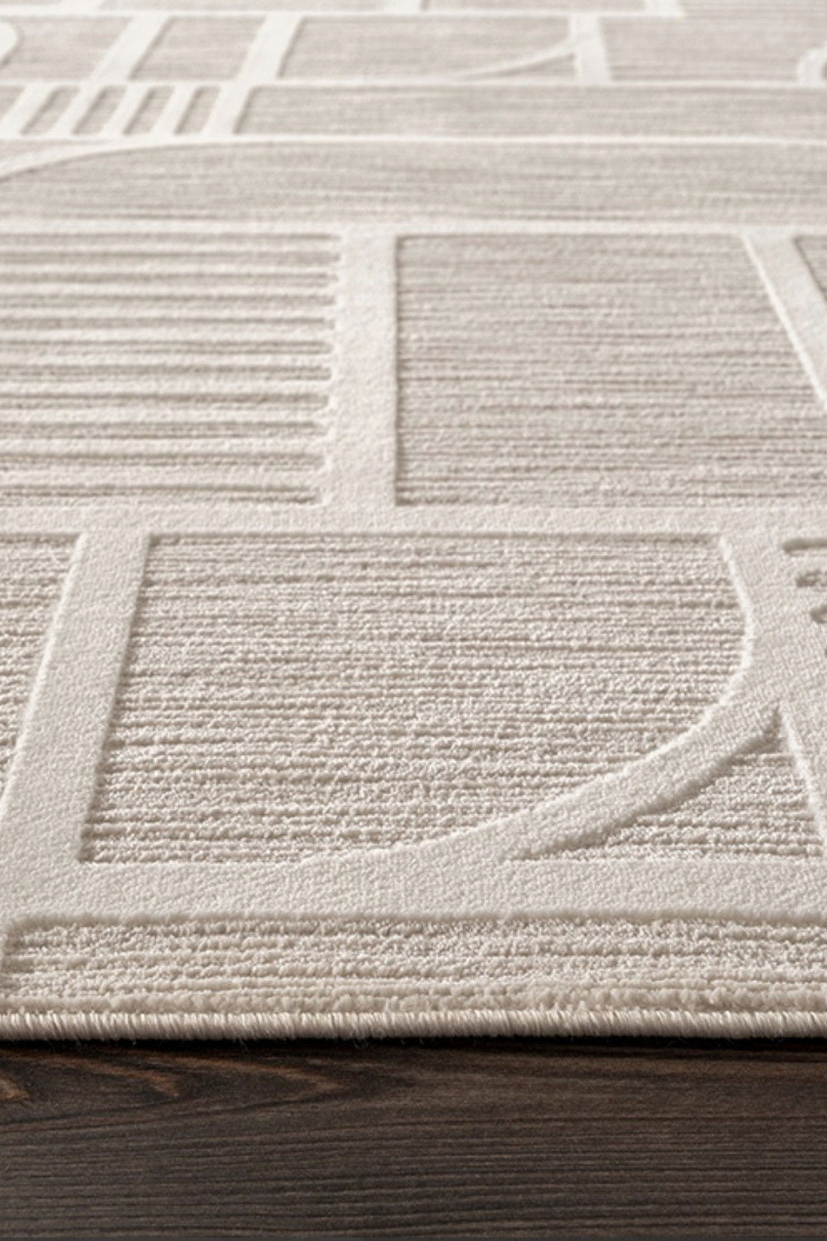 Comfy Halı Tual TL008A Krem Bohem Halı