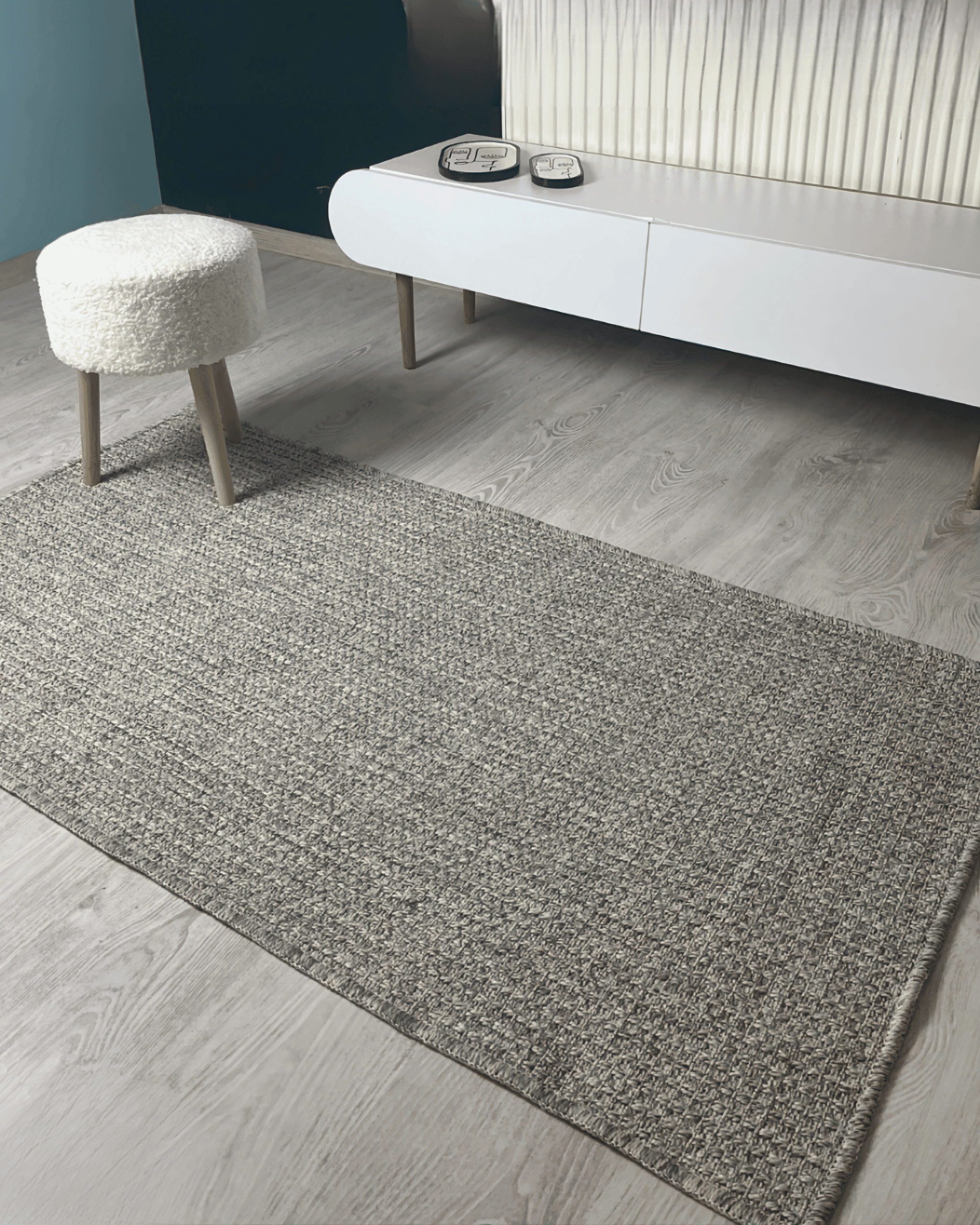 Comfy Halı Juta SSL0101 Gri Modern Jüt Halı
