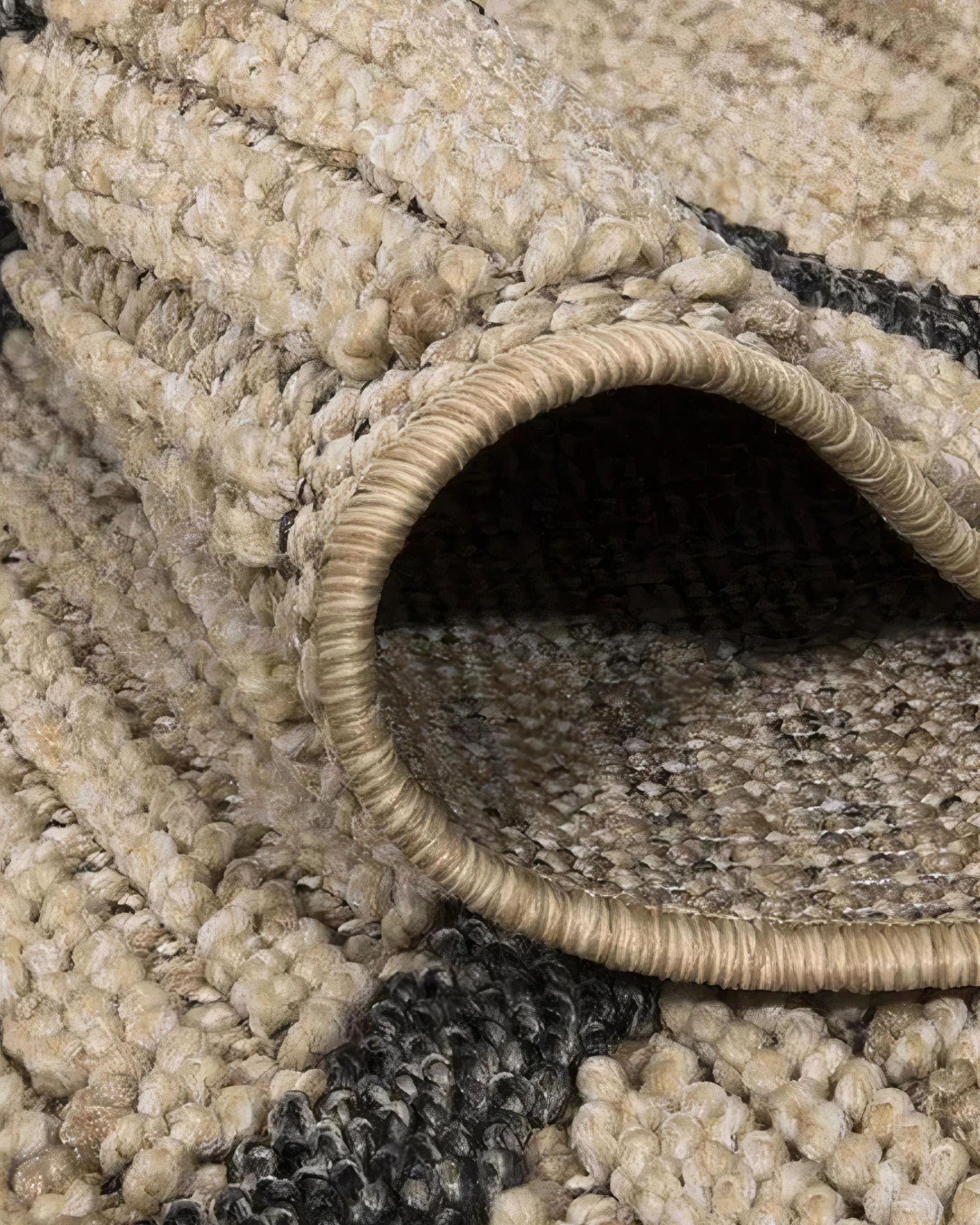 Comfy Halı Icon İskandinav Örgü Bukleli Jüt Halı