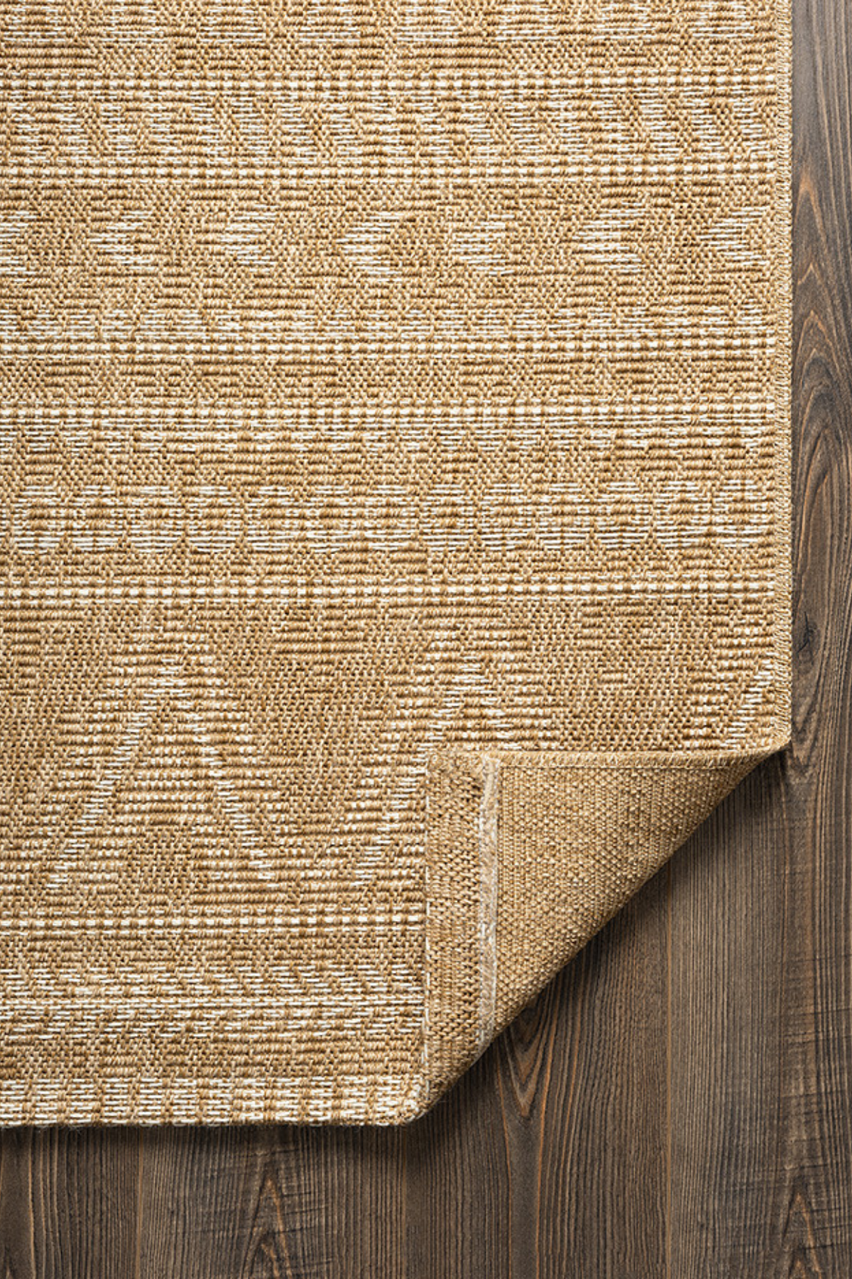 Comfy Halı Malta TI007A Kahverengi İskandinav Doğal Jüt Halı