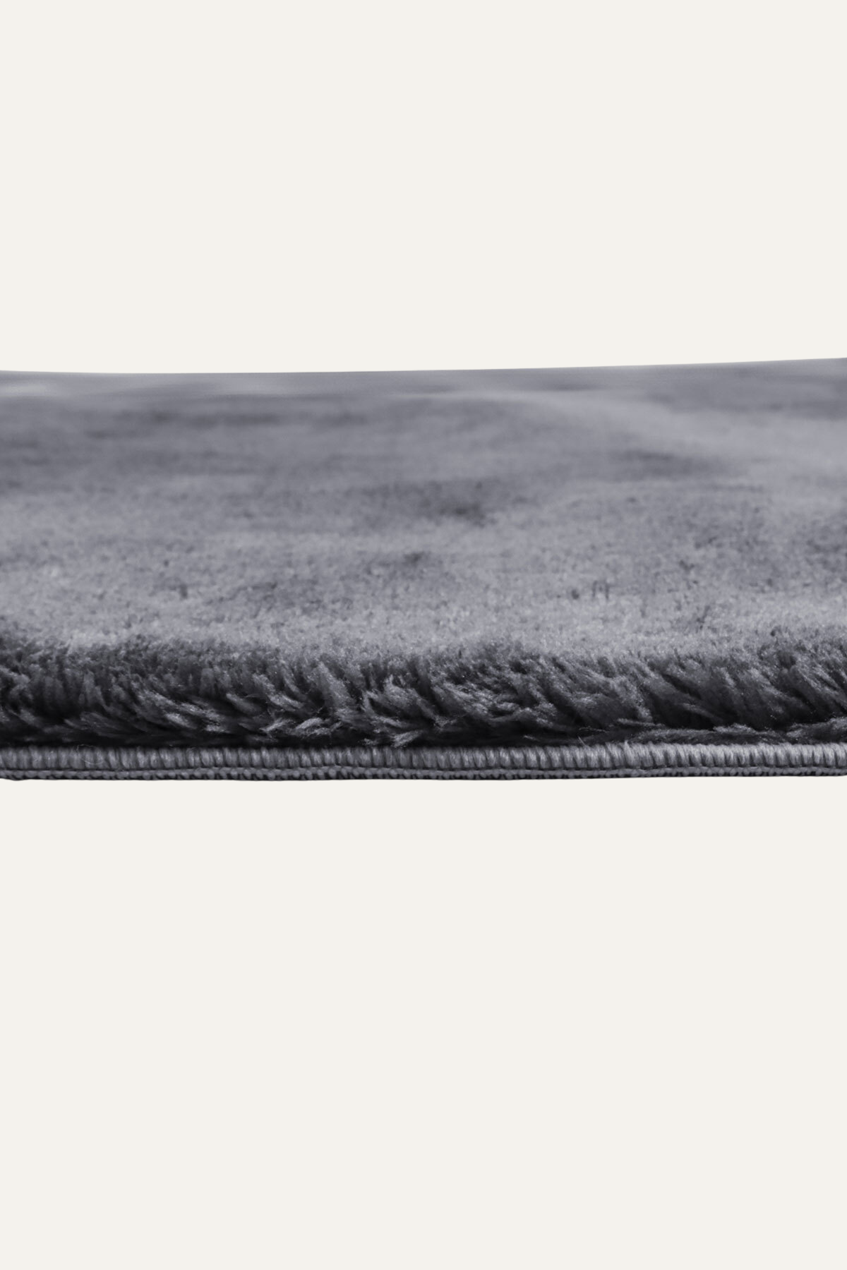 Mars MRS0103 Antrasit Kaymaz Taban Makinede Yıkanabilir Peluş Dokuma Halı