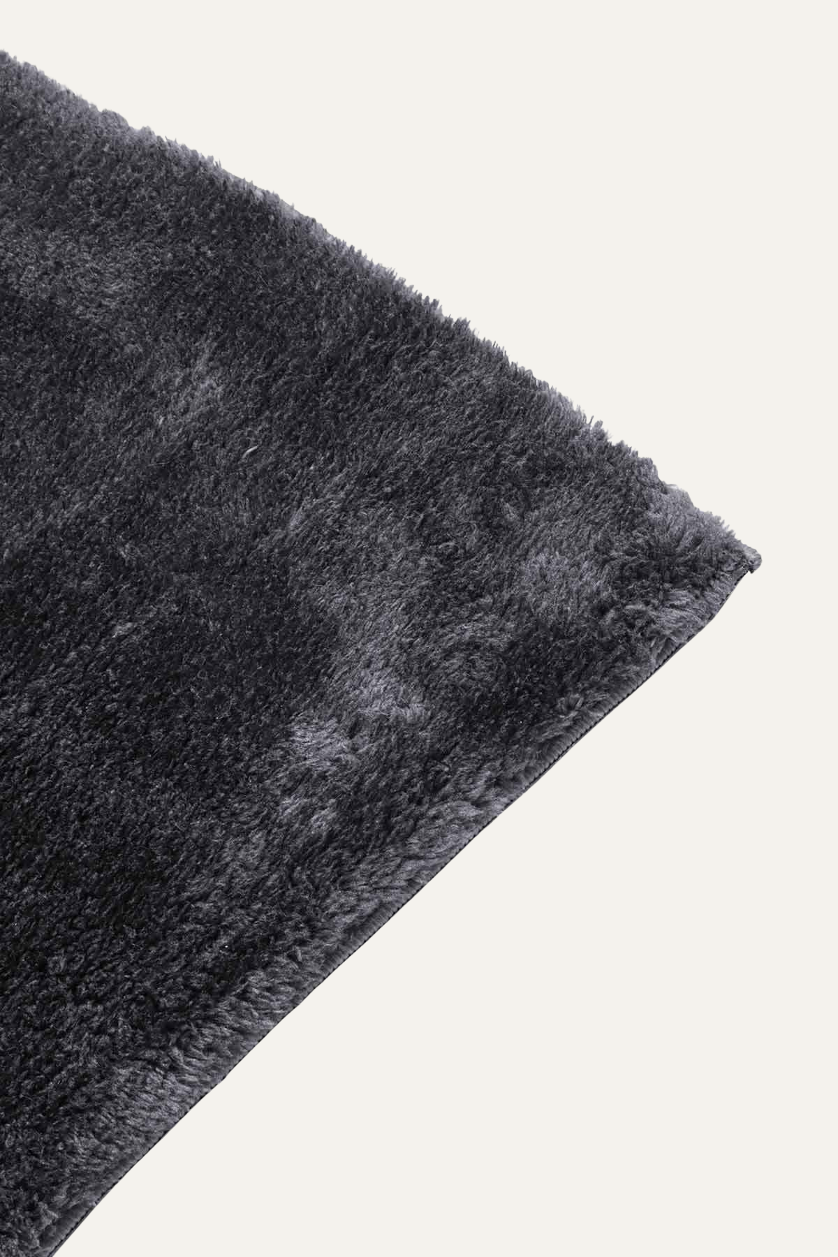 Mars MRS0103 Antrasit Kaymaz Taban Makinede Yıkanabilir Peluş Dokuma Halı