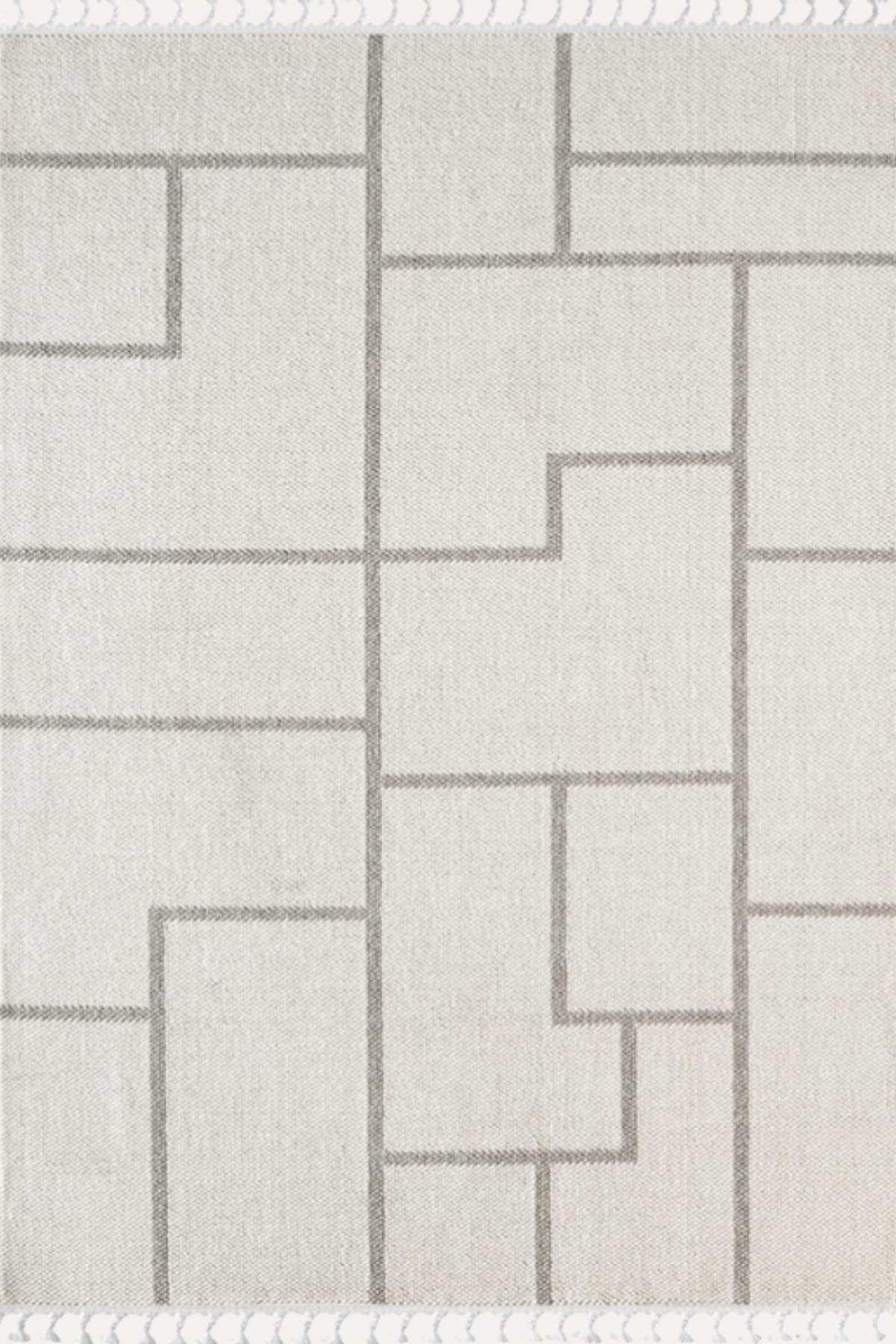 Comfy Halı Efes EF007A Bukleli Modern İskandinav Örgü Halı