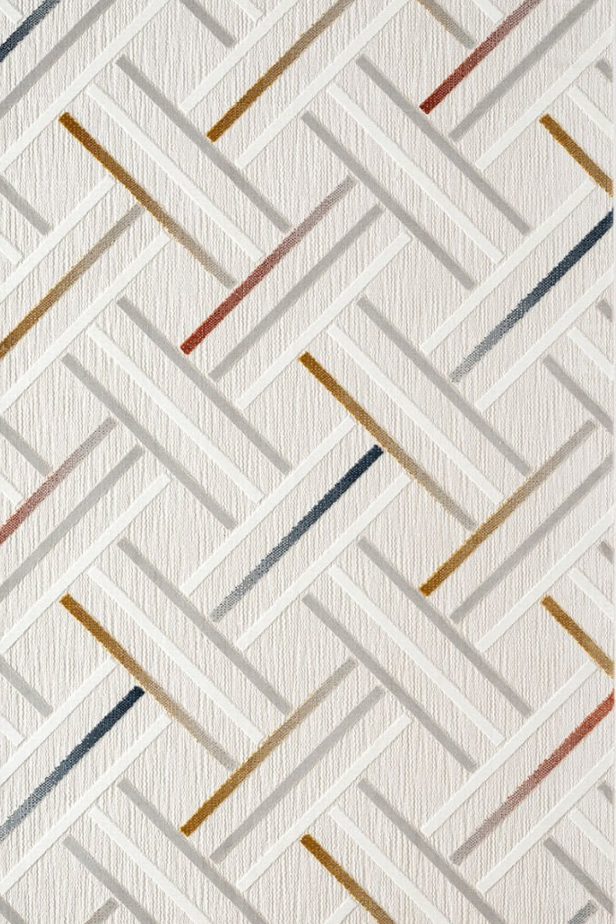 Comfy Halı Tual TL003A Renkli İskandinav Halı