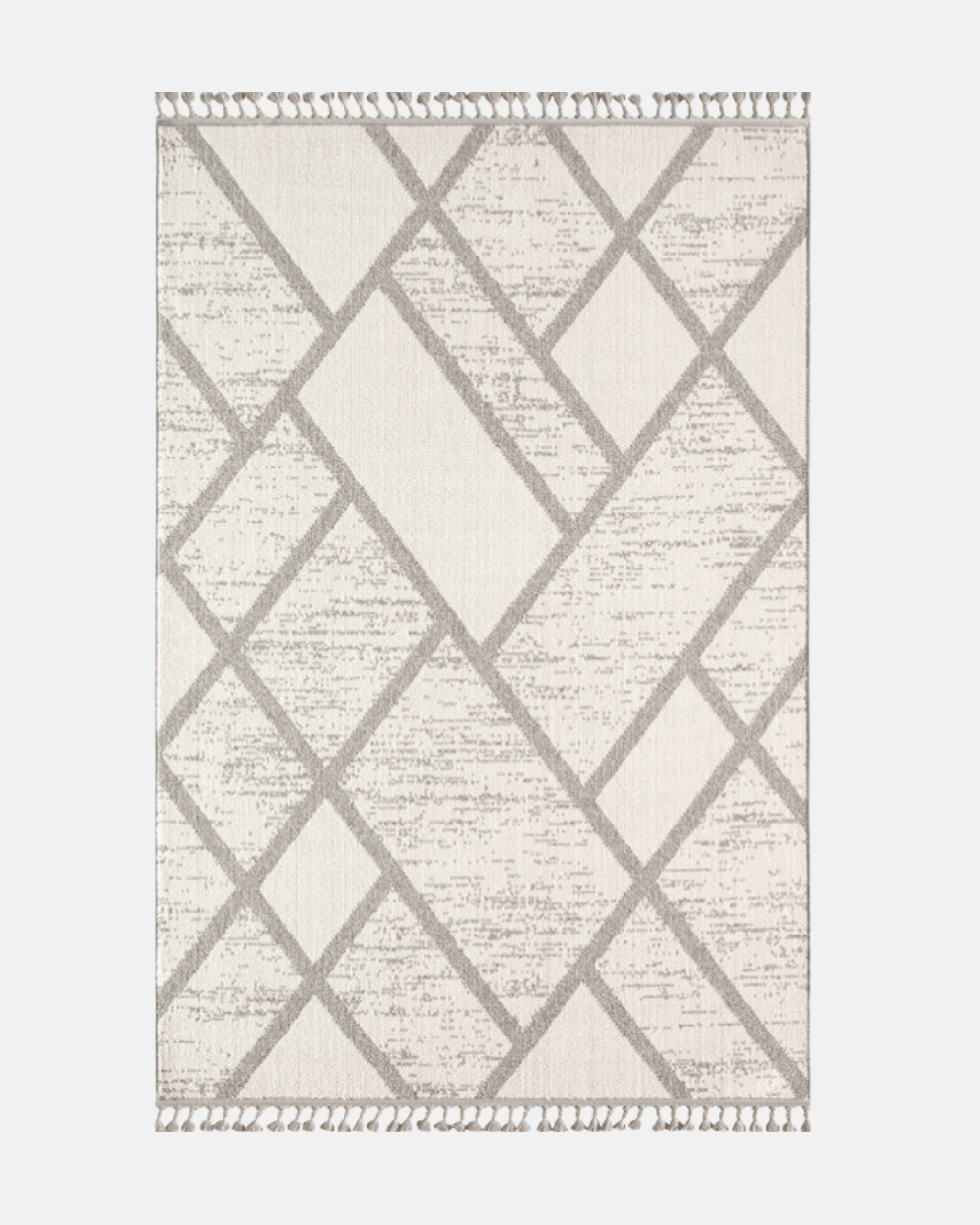 Comfy Halı Efes EF009A Bukleli Modern İskandinav Örgü Halı