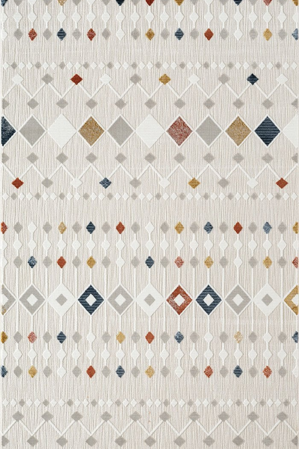 Comfy Halı Tual TL001A Renkli İskandinav Halı