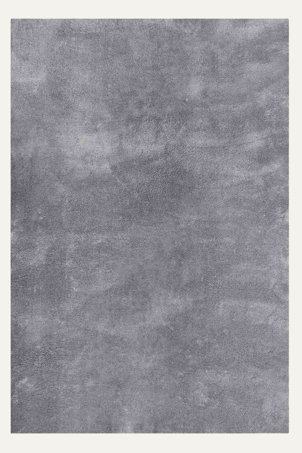 Mars MRS0101 Gri Kaymaz Taban Makinede Yıkanabilir Peluş Dokuma Halı