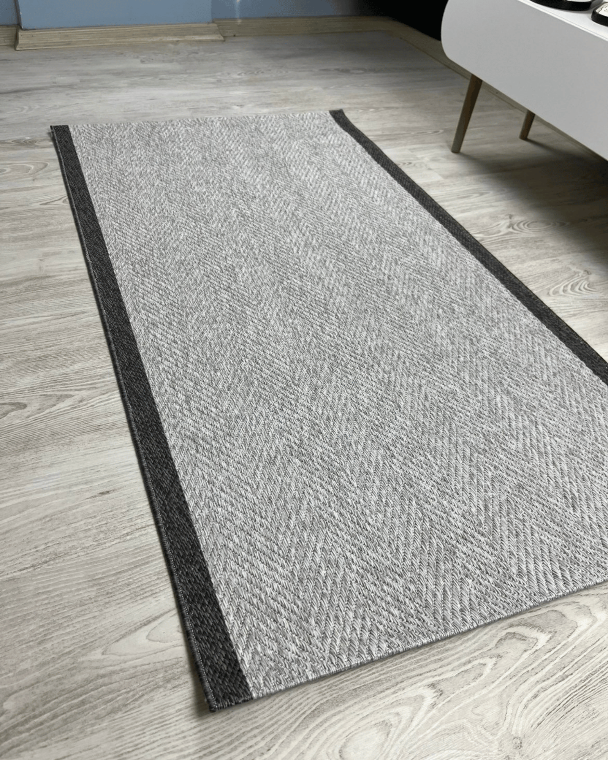 Comfy Halı Bengal BN004 Gri Antrasit Sisal Halı