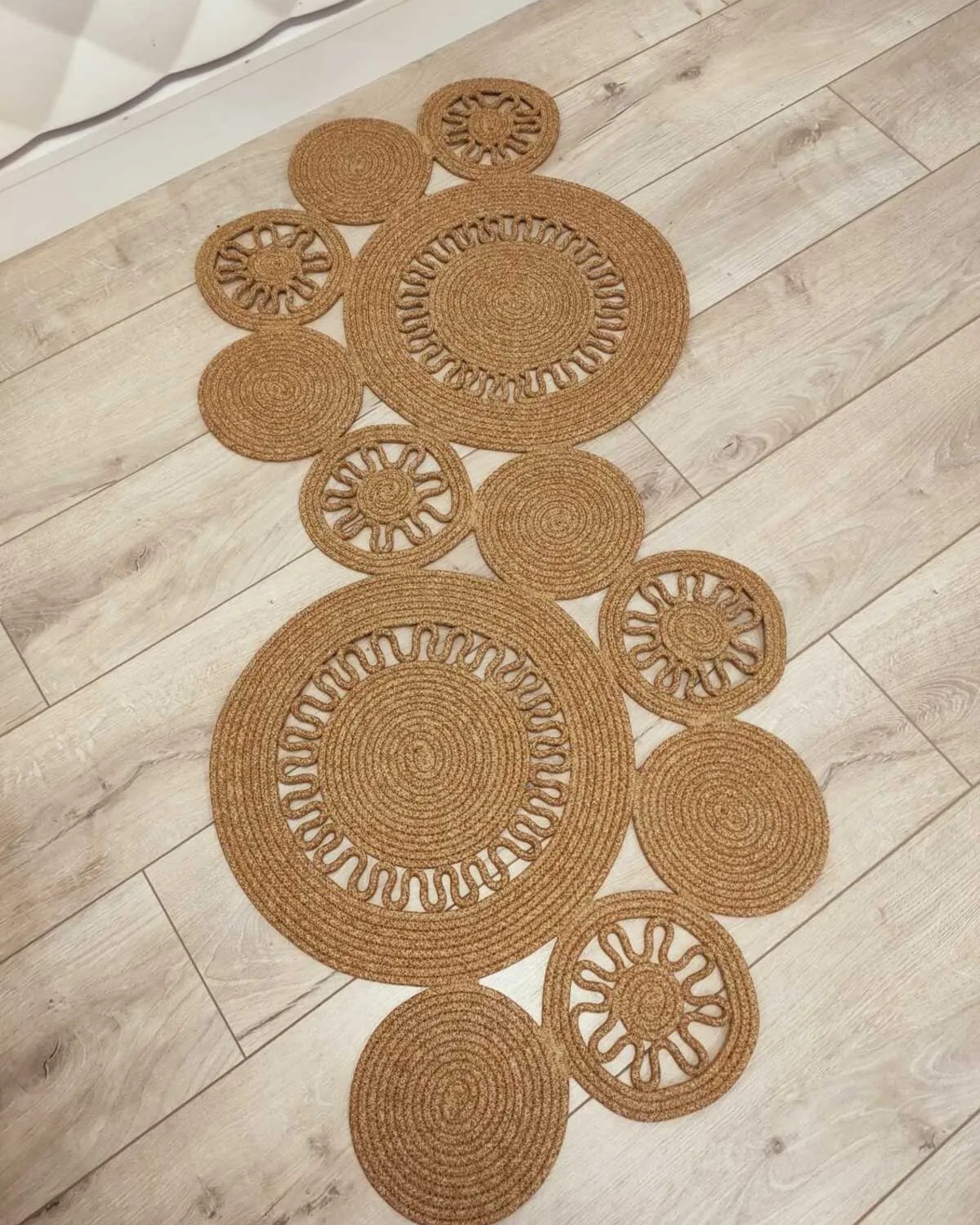 Comfy Halı Lime 8 Natural Hasır Jüt Halı