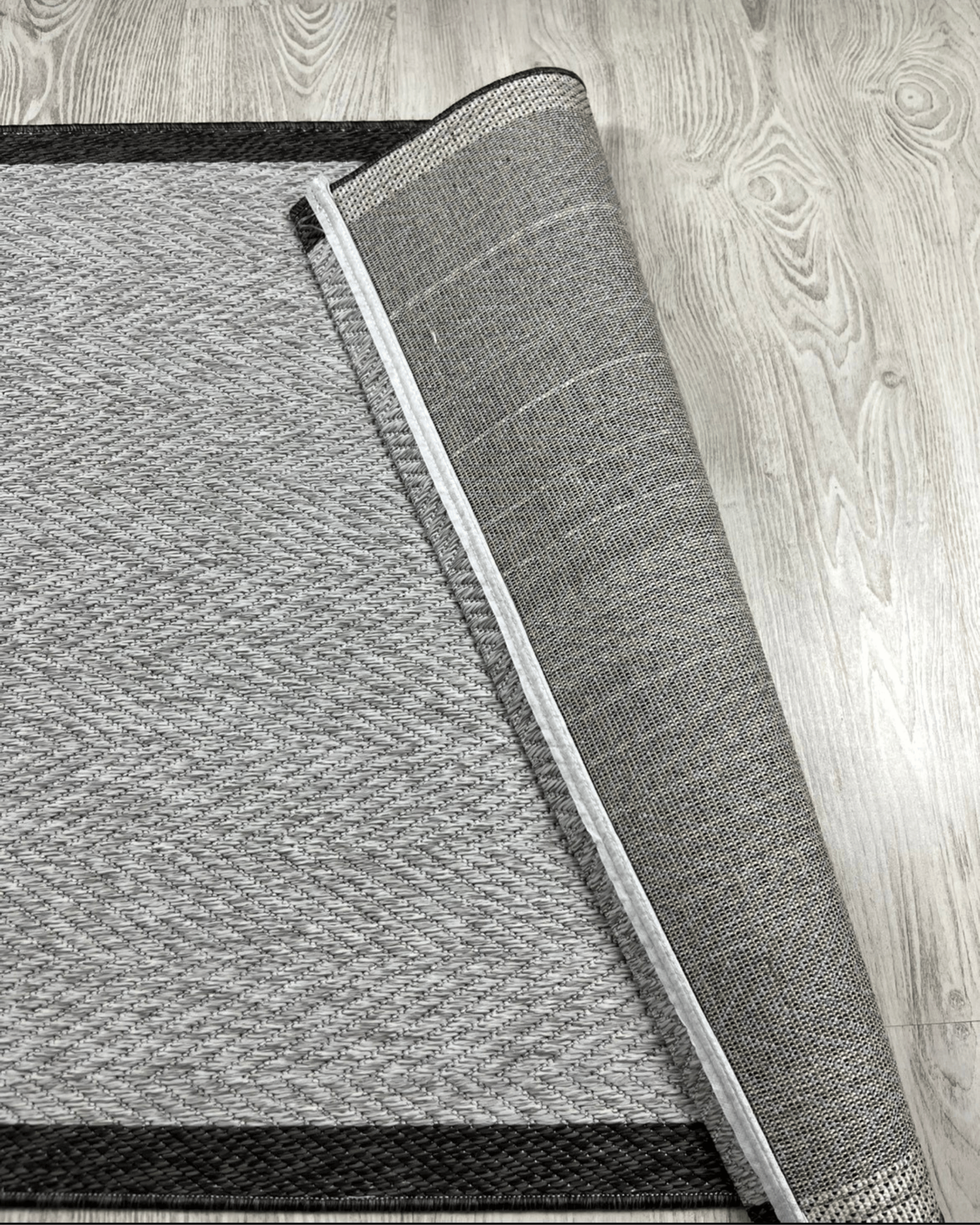 Comfy Halı Bengal BN004 Gri Antrasit Sisal Halı
