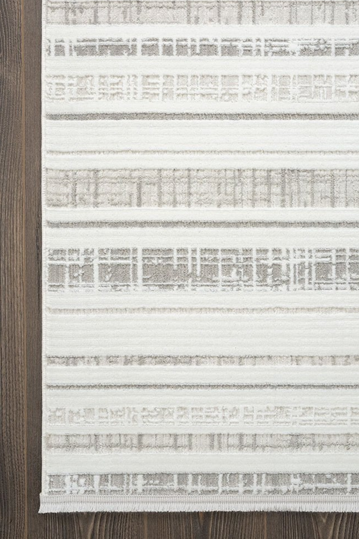 Comfy Halı Tual TL006A Krem Modern Halı