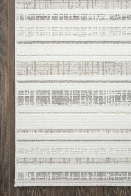 Comfy Halı Tual TL006A Krem Modern Halı