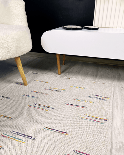 Comfy Halı Juta SSM106K Krem Modern Jüt Halı
