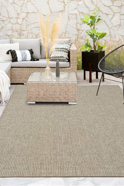 Comfy Halı Malta TI003A Gri/Bej Doğal Jüt Halı