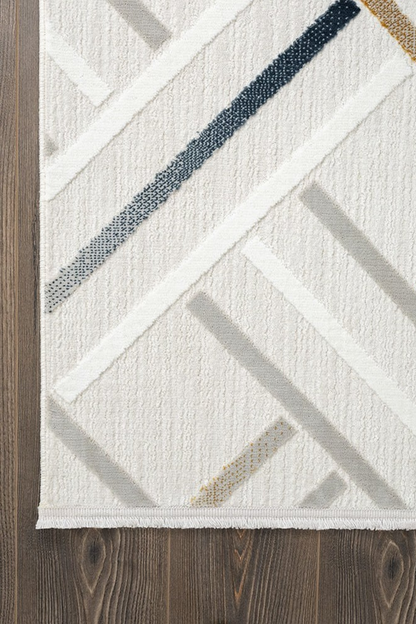 Comfy Halı Tual TL003A Renkli İskandinav Halı