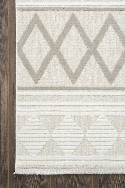 Comfy Halı Tual TL004A Krem İskandinav Halı