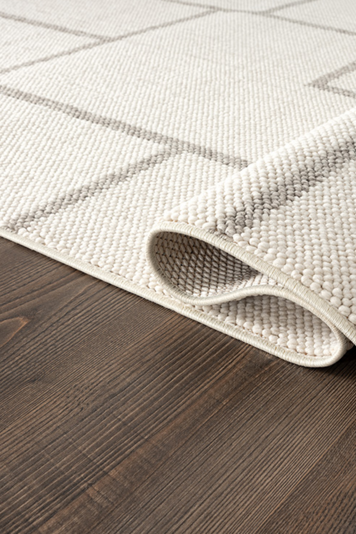 Comfy Halı Efes EF007A Bukleli Modern İskandinav Örgü Halı