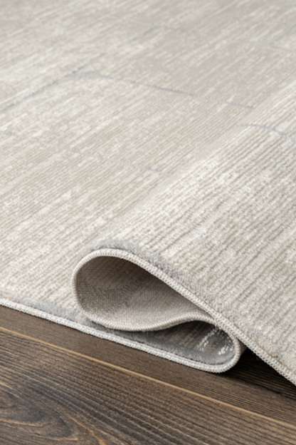 Comfy Halı Slyne SL104A Bej Modern Bohem Antialerjik Pamuk Taban Halı