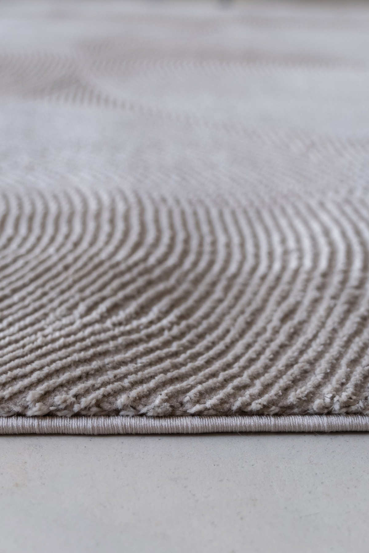 Comfy Halı Ritim 37804-071 Anti Alerjik Yumuşak Modern Vizon Halı