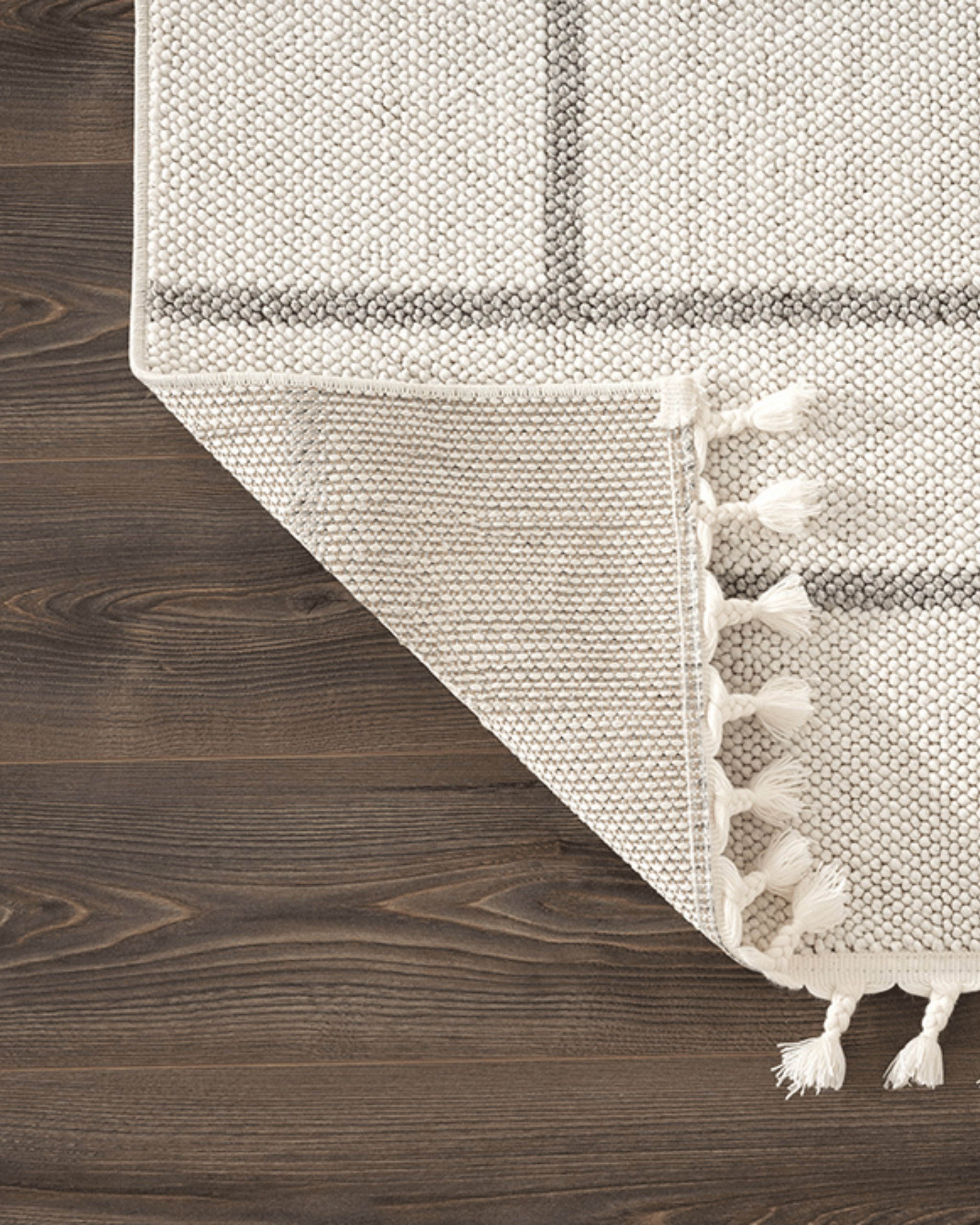 Comfy Halı Efes EF007A Bukleli Modern İskandinav Örgü Halı