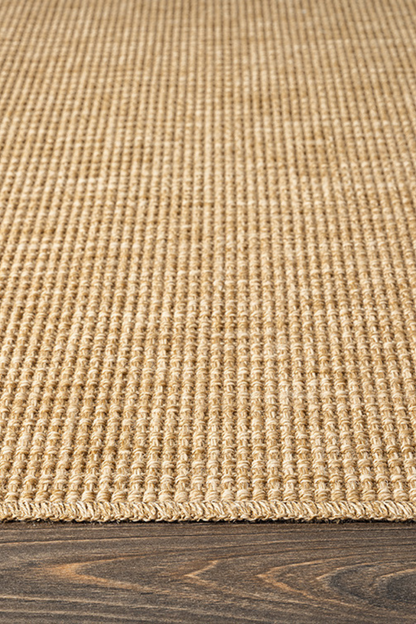 Comfy Halı Malta TI001A Kahverengi Çizgili Doğal Jüt Halı