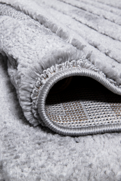 Comfy Halı Wind D534B R0977 Gri Shaggy Modern Halı