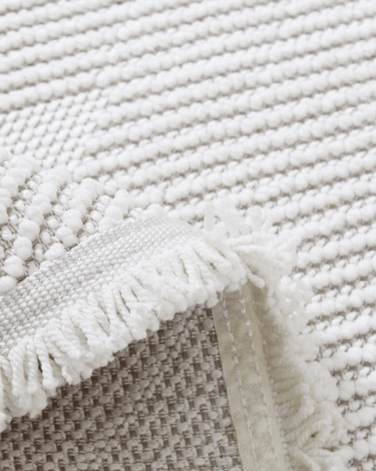 Comfy Halı Lupera LP006 Krem Bukleli Modern Örgü Halı