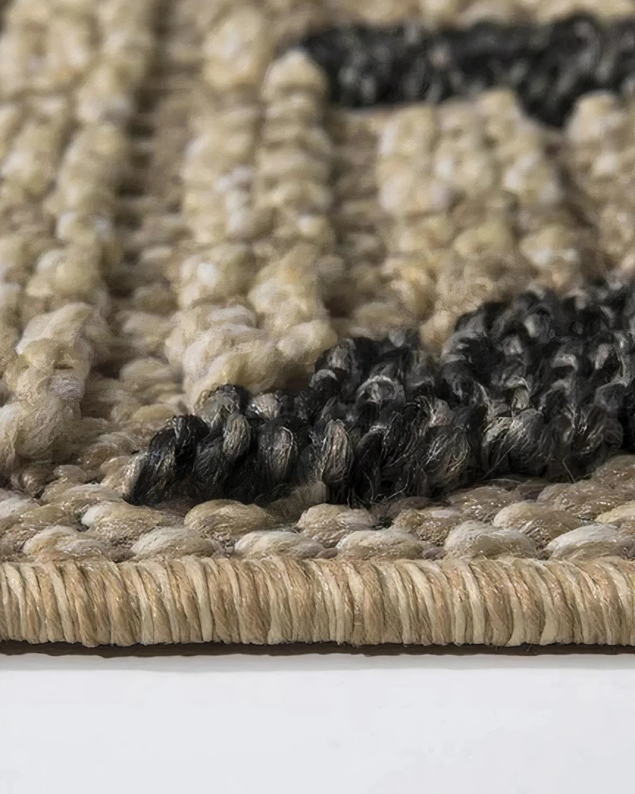 Comfy Halı Icon İskandinav Örgü Bukleli Jüt Halı