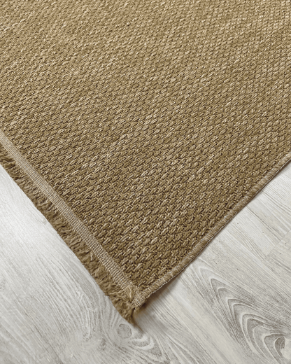 Comfy Halı Natural N01 Kahverengi Makinede Yıkanabilir Yumuşak Sisal Halı