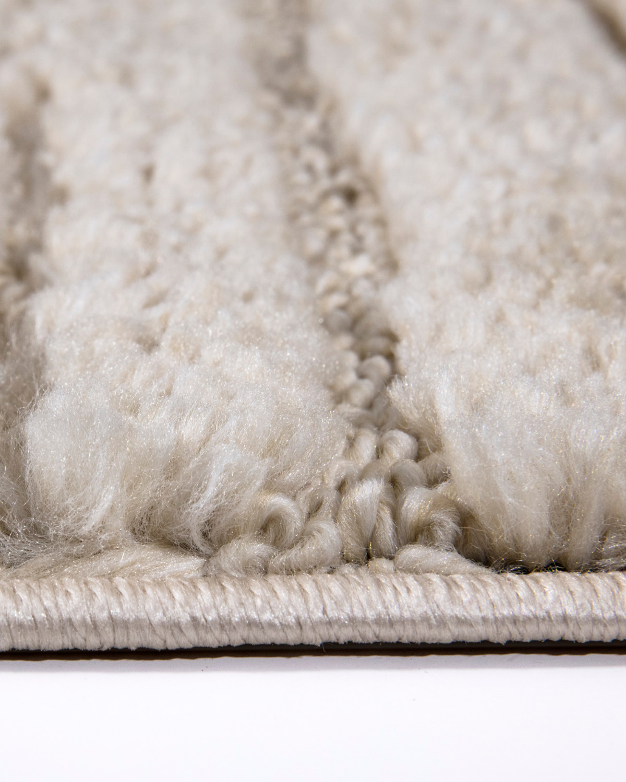 Comfy Halı Wind D534B R1044 Bej Shaggy Modern Halı