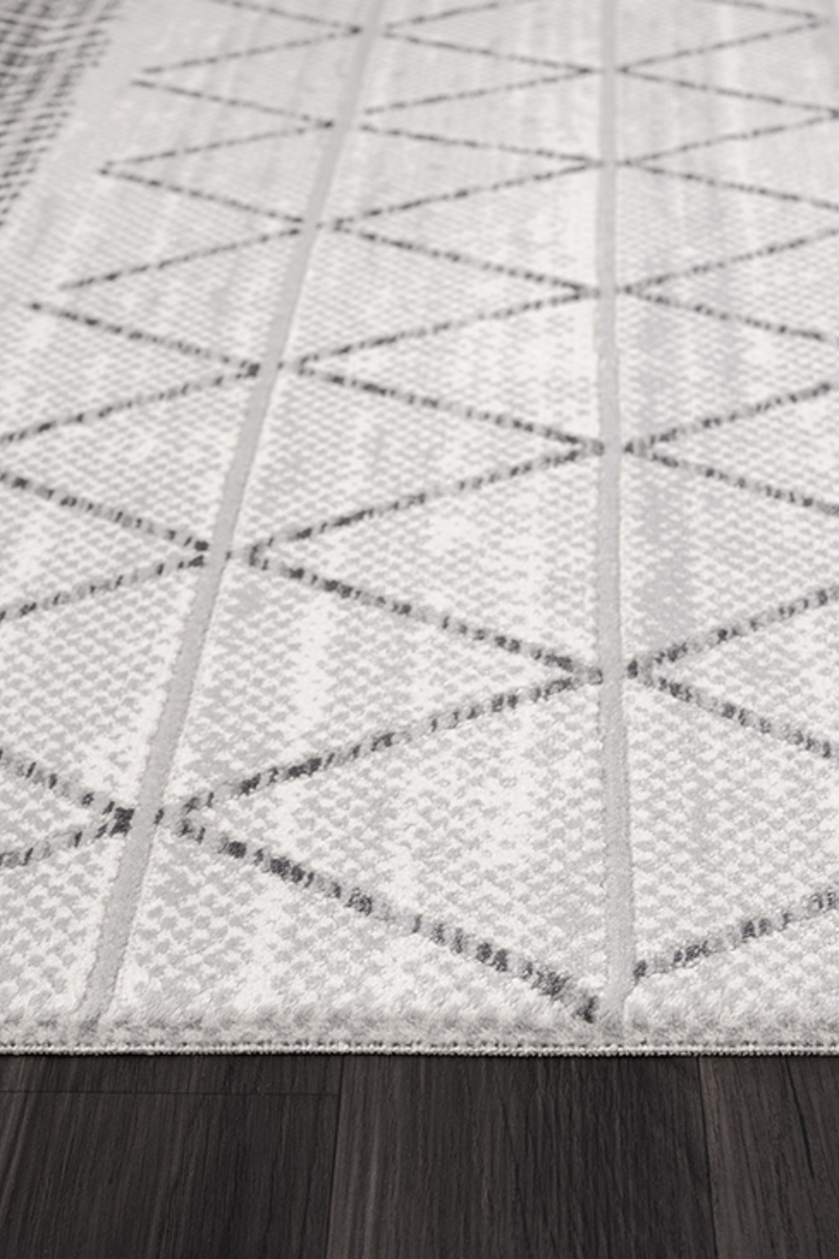 Comfy Halı Vista VS005G Gri İskandinav Tozumaz Halı