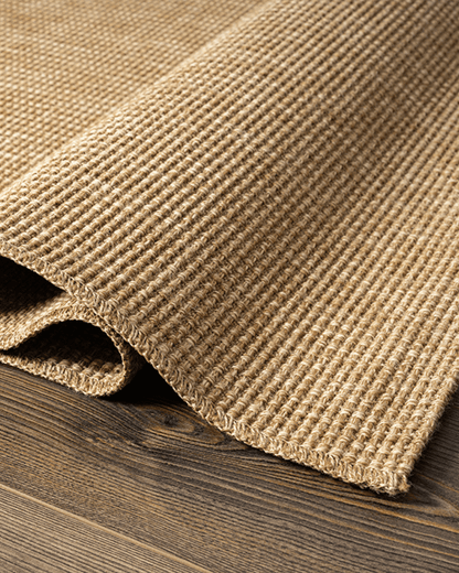 Comfy Halı Malta TI001A Kahverengi Çizgili Doğal Jüt Halı