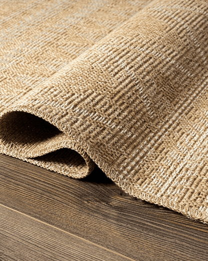 Comfy Halı Malta TI007A Kahverengi İskandinav Doğal Jüt Halı