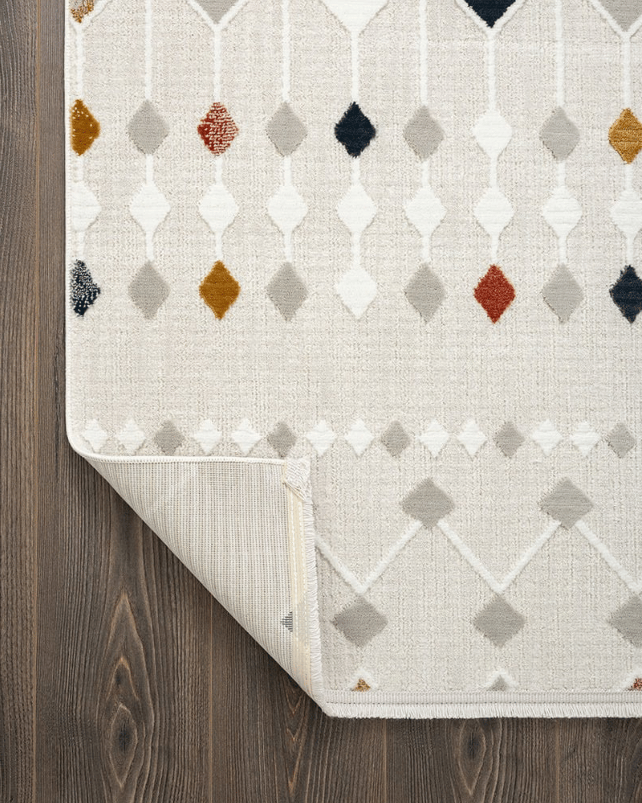 Comfy Halı Tual TL001A Renkli İskandinav Halı