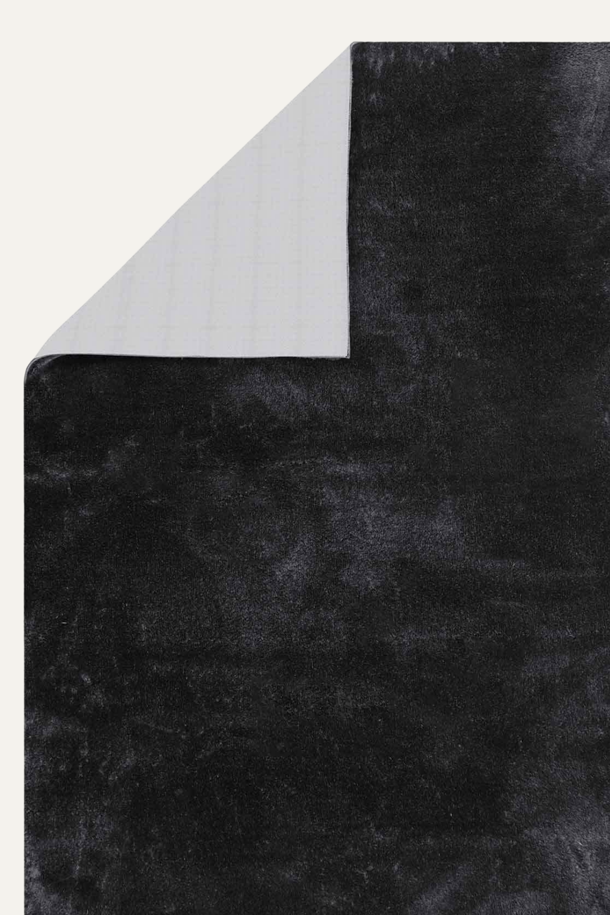 Mars MRS0103 Antrasit Kaymaz Taban Makinede Yıkanabilir Peluş Dokuma Halı