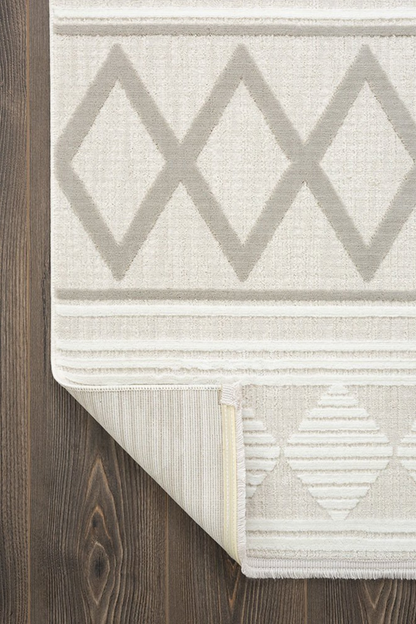 Comfy Halı Tual TL004A Krem İskandinav Halı