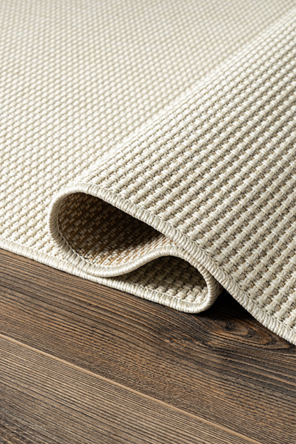 Comfy Halı Malta TI002A Krem Çizgili Doğal Jüt Halı