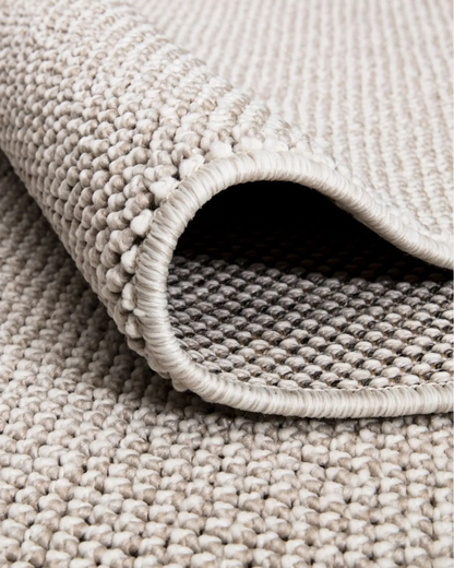 Comfy Halı Dotty S057 Bej Örgü Bukleli Modern Halı