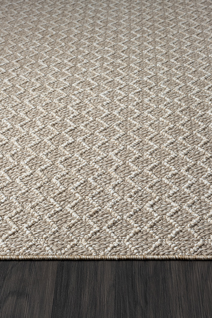 Comfy Halı Efes EF003A Kahverengi Bukleli Modern İskandinav Örgü Halı