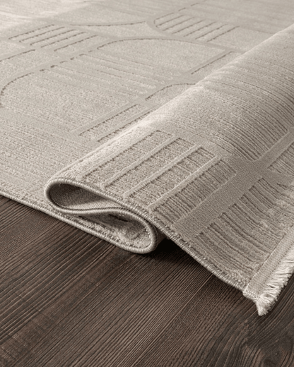 Comfy Halı Tual TL009A Gri Bohem Halı