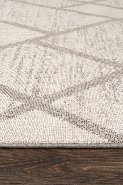 Comfy Halı Efes EF009A Bukleli Modern İskandinav Örgü Halı