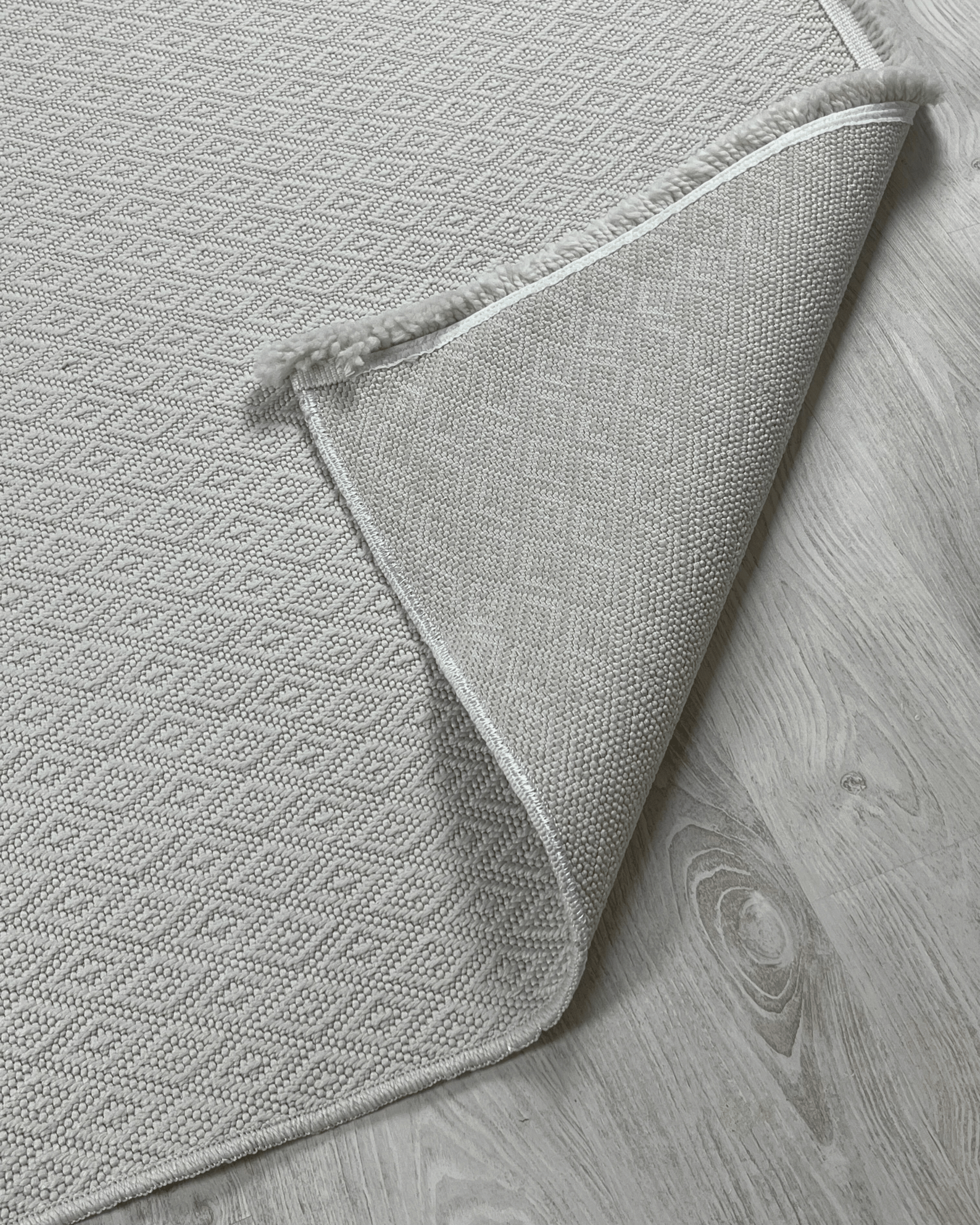 Comfy Halı Natural B03 Beyaz Makinede Yıkanabilir Yumuşak Sisal Halı