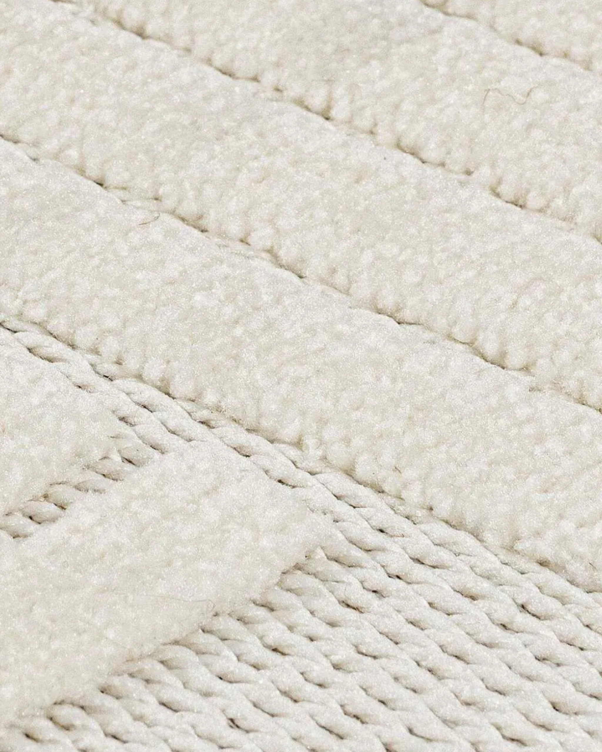 Comfy Halı Tokyo Krem Bukleli Bohem Halı